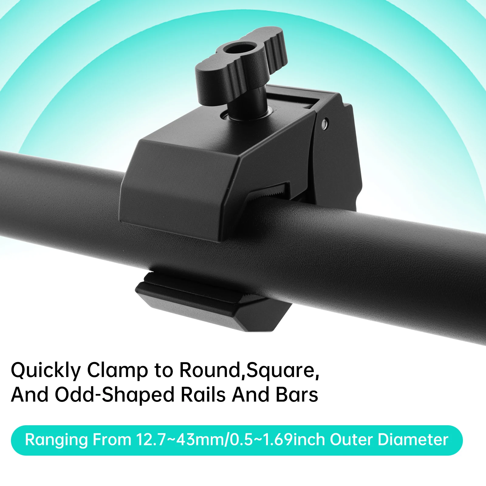 Gooseneck Microphone Stand Flexible Mic Arm Stand Desk Mic Stand With Super Clamp Mount Mic Clip for Desk / Table / Pole