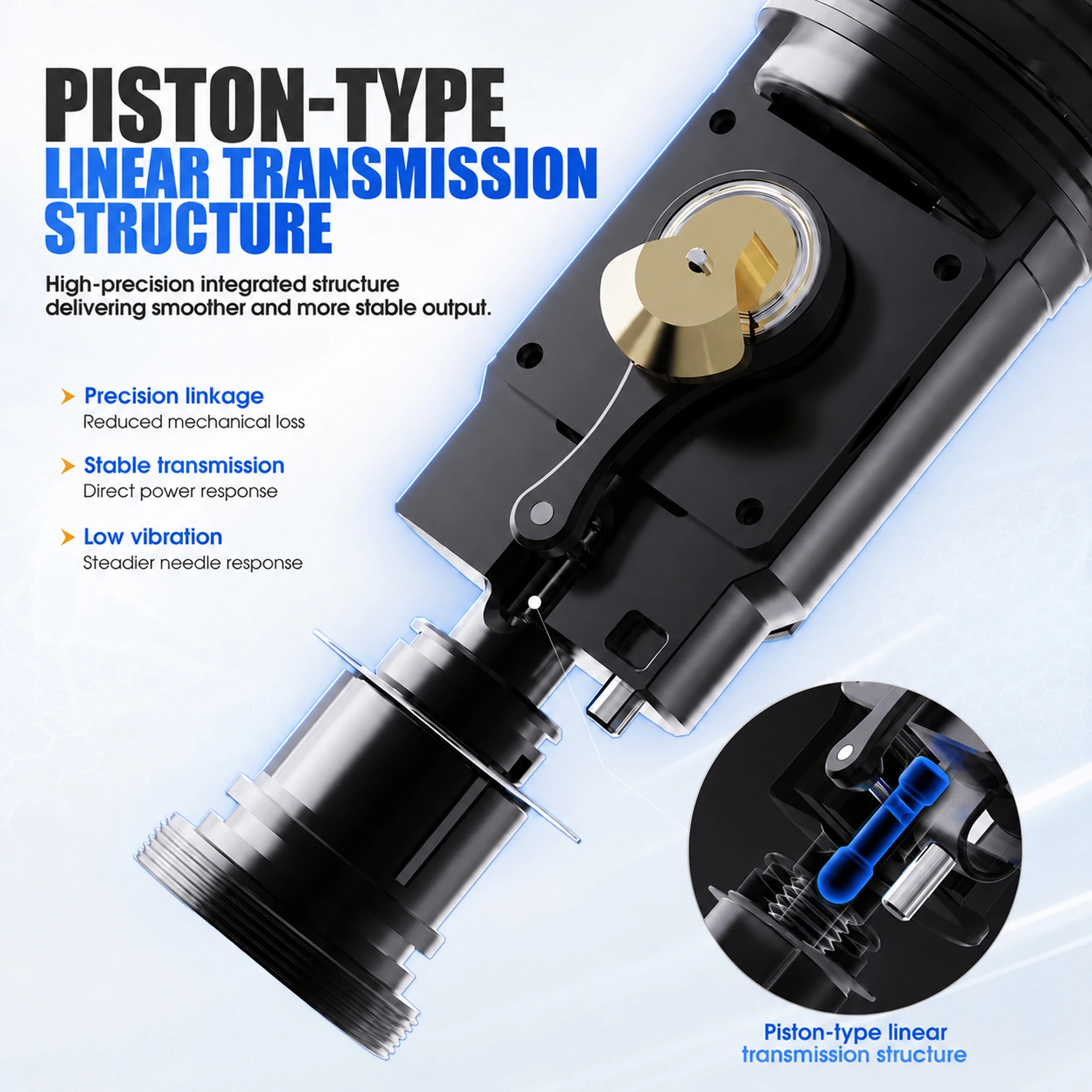MAST Tattoo Archer 3 ULTRA Wireless Tattoo Machine Faulhaber Brushless Motor Dual HZ DCV Modes for Lining Shading Color Packing view 3