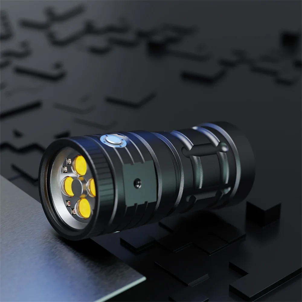 Seafrogs MK-20 Professional Diving Flashlight Underwater Diving Strobe Light 11000LM 100m Waterproof LED Photography Video Light