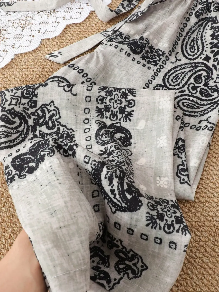 

plus Size Straight Leg Pants Women's Casual Artistic Vintage Slimming Versatile Summer Leisure Trousers High Waist Breathable