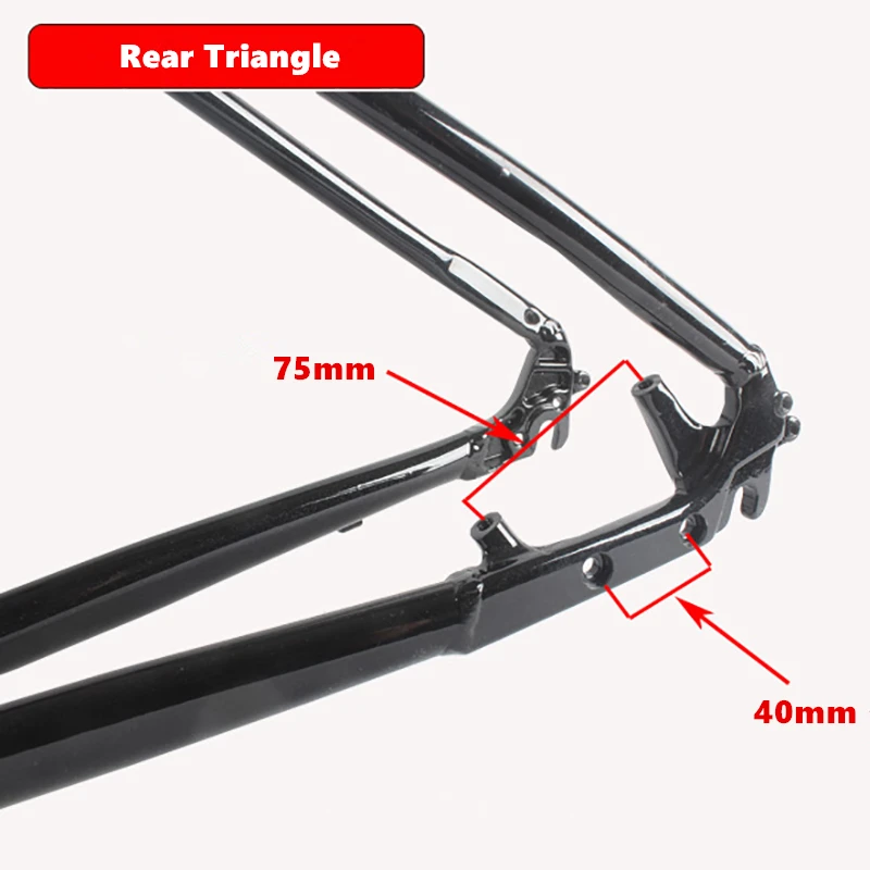 Gravel Bike Frame Road Bicycle Parts Aluminum Alloy Material Fit 700x38C Tires For Travel Cycling Commuting