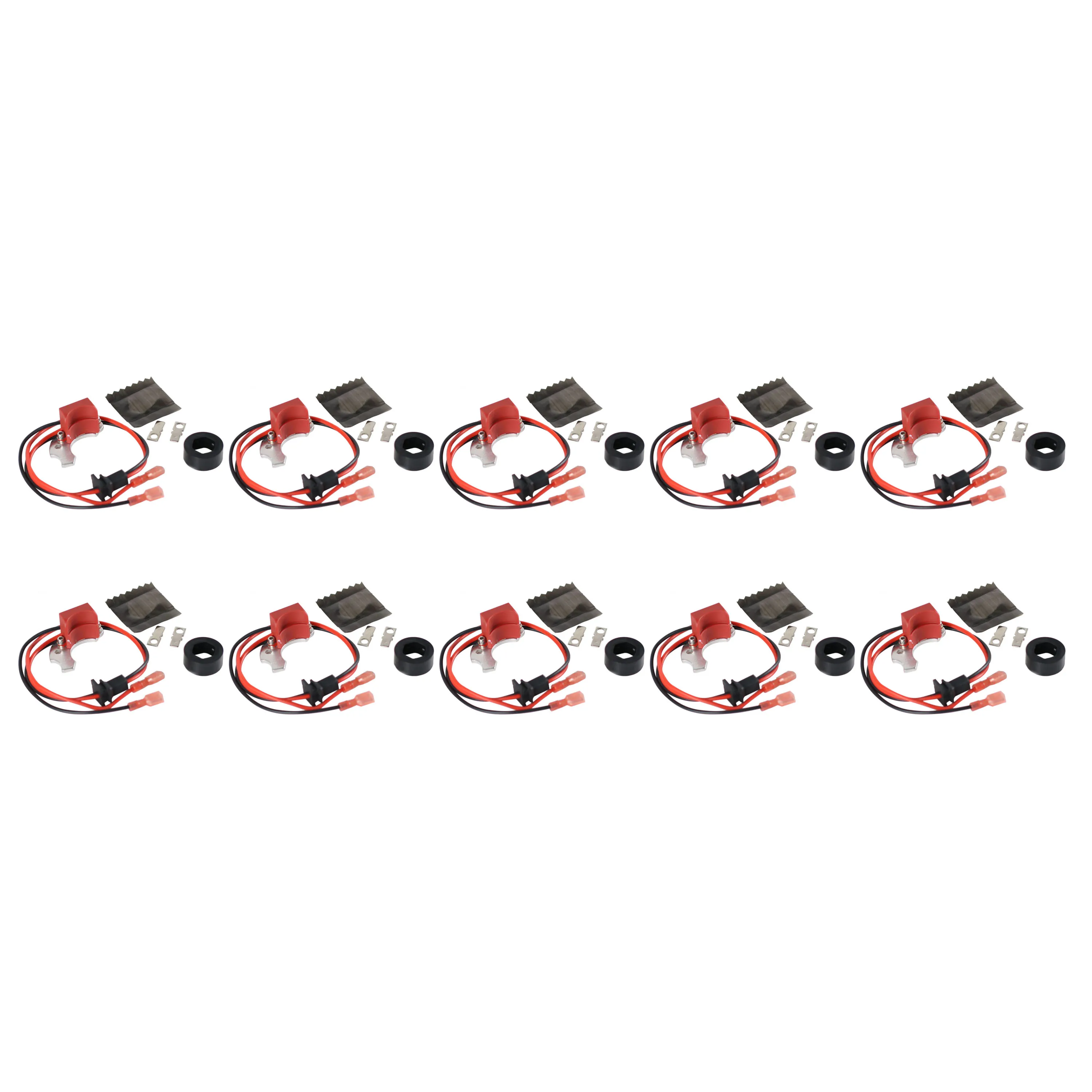 SherryBerg 10PCS Electronic Electronical Classic for Bosch Electronic Ignition JFU6 Bosch Distributor RH1pc Trigger Ring 18.65mm