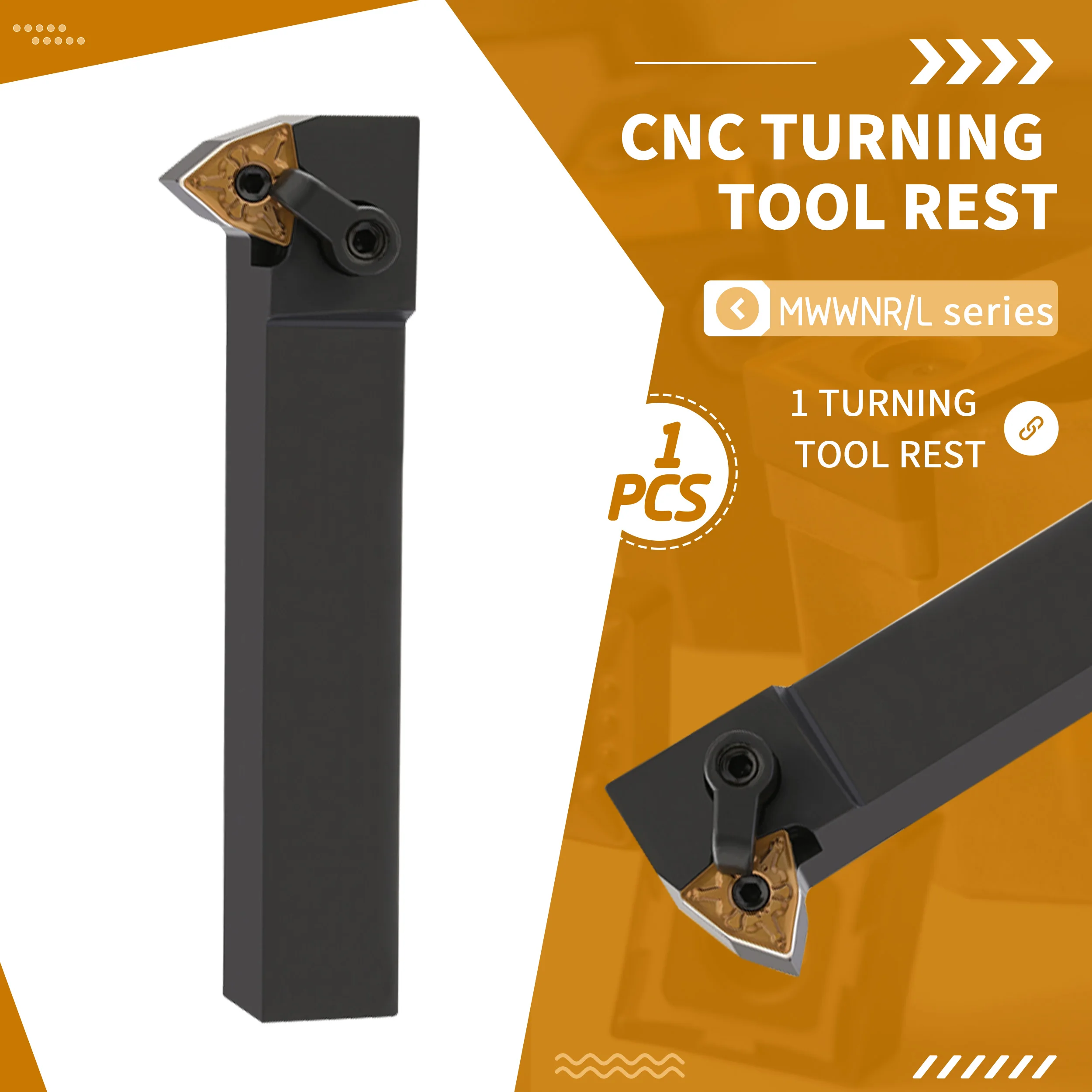 MWWNR2020K08 MWWNR2525M MWWNR/MWWNL External Turning Tools Holder CNC Lathe Boring Bar Cutting Anti-vibration And wear-resistant