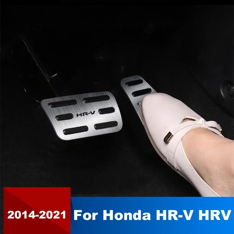 

Car Accelerator Brake Pedal Clutch Pedasl Pad Non-Slip Cover For Honda HR-V HRV 2014 2015 2016 2017 2018 2019 2020 Accessories