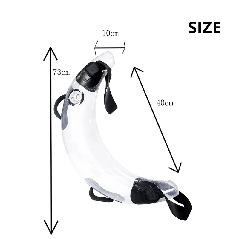 12.5KG Ox Horn Pack Gym Inflatable Strength Training Pvc Aqua Water Power Bag