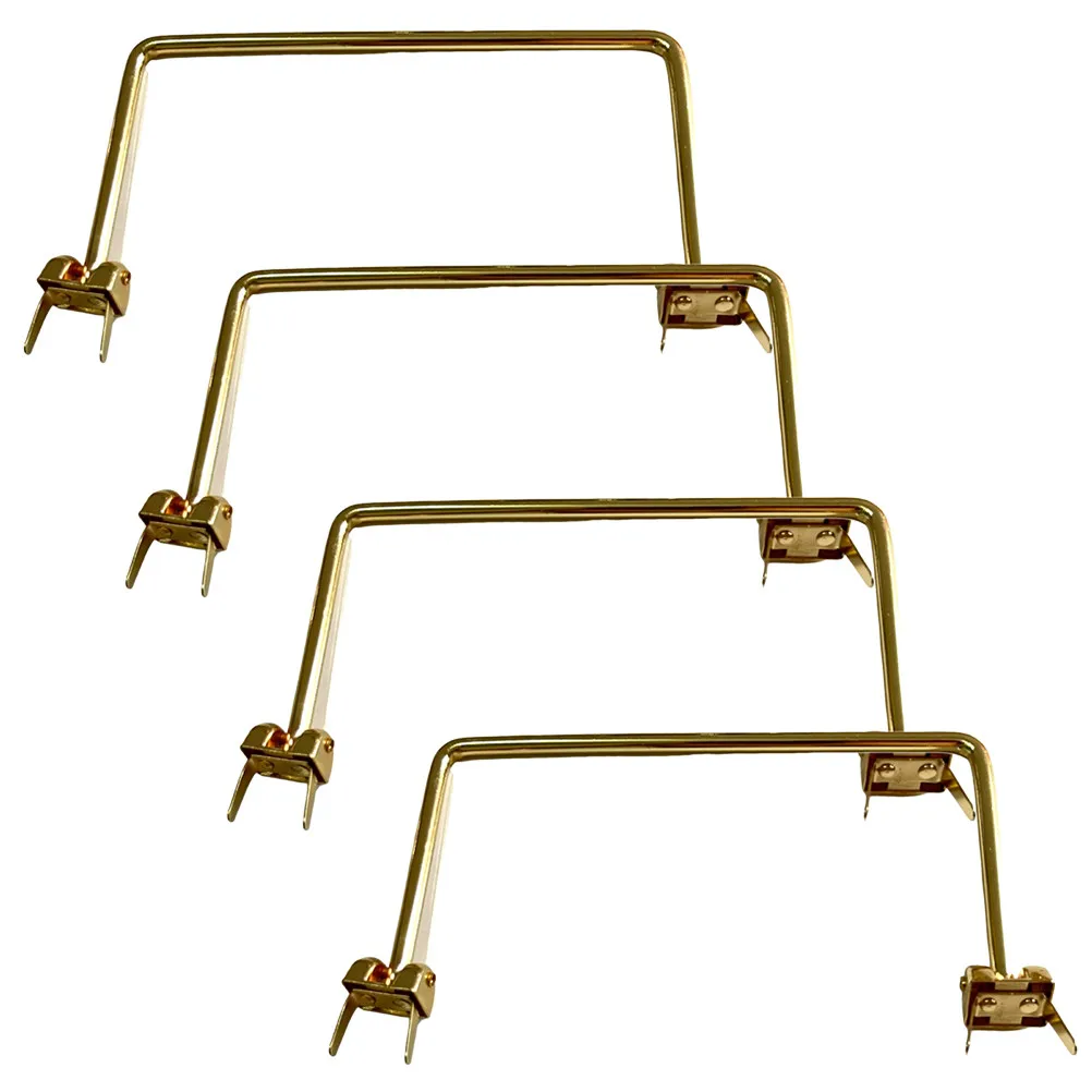 4pcs Metal Jewelry Box Handles – Sturdy Replacement Pulls for Gift Boxes & DIY Craft Projects