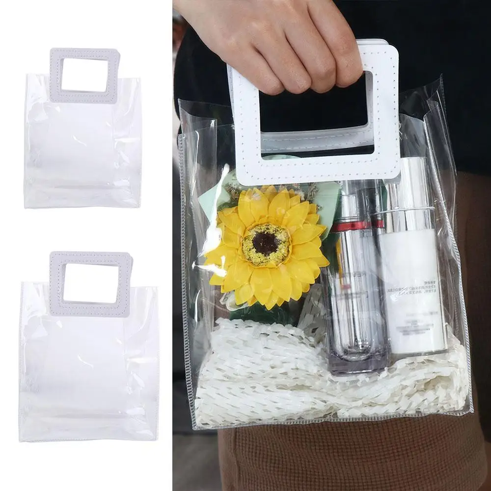 Ins Opbergtas Draagtas Strandtas Bruiloft Snoep Tas PVC Transparante Tas Picknick Tote Mobiele Telefoon Tas Sieraden Tas Dames