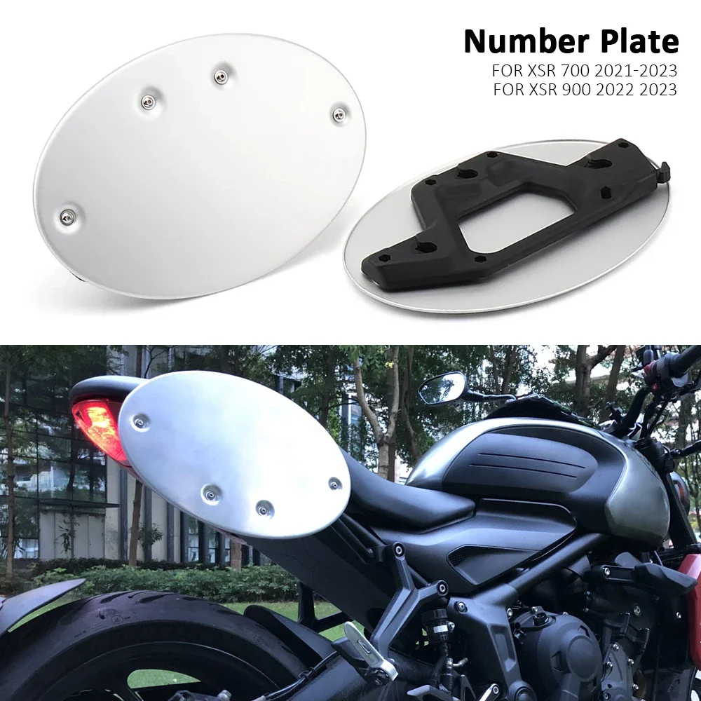 XSR700 XSR900 Number Plate Motorcycle Side Panel Cover Plate For Yamaha xsr700 XSR 700 2021-2023 xsr900 XSR 900 2022 2023