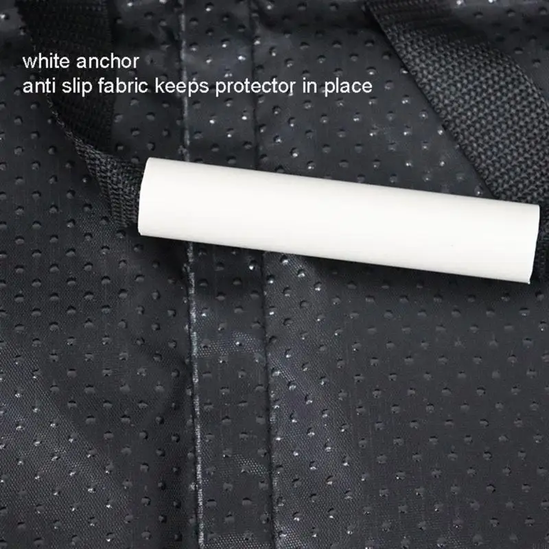 2025 New Premium Car Cover Set Thickest Padding Waterproof Oxford Cloth Nonslip Backing Double Mesh Pockets For Child Car