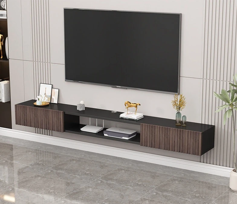 Suspended TV Cabinet Modern Simple Living Room Small Unit Wall Mounted TV Cabinet Router Set Top Box Shelf
