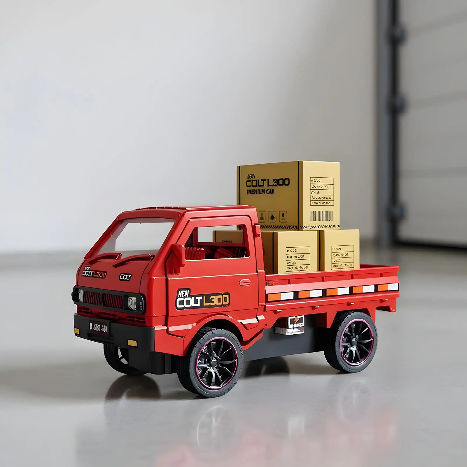 شاحنات RC تلعب السيارة مع شاحنات خفيفة وصوتية للأولاد للعب الداخلي والخارجي في السباق في الفناء الخلفي وعيد الميلاد وعيد الميلاد