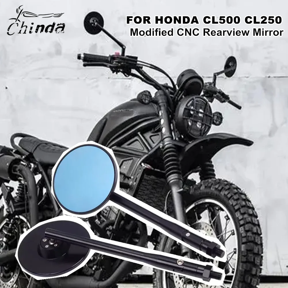 Motorcycle Modified CNC Rear View Mirror For Honda CL500 CL250 CL300 2023-2024