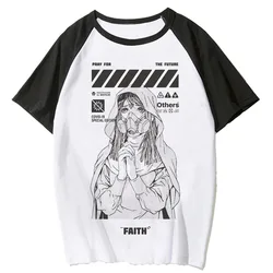 Cyber Y2k Techwear tshirt women graphic tshirt girl Japanese y2k clothes