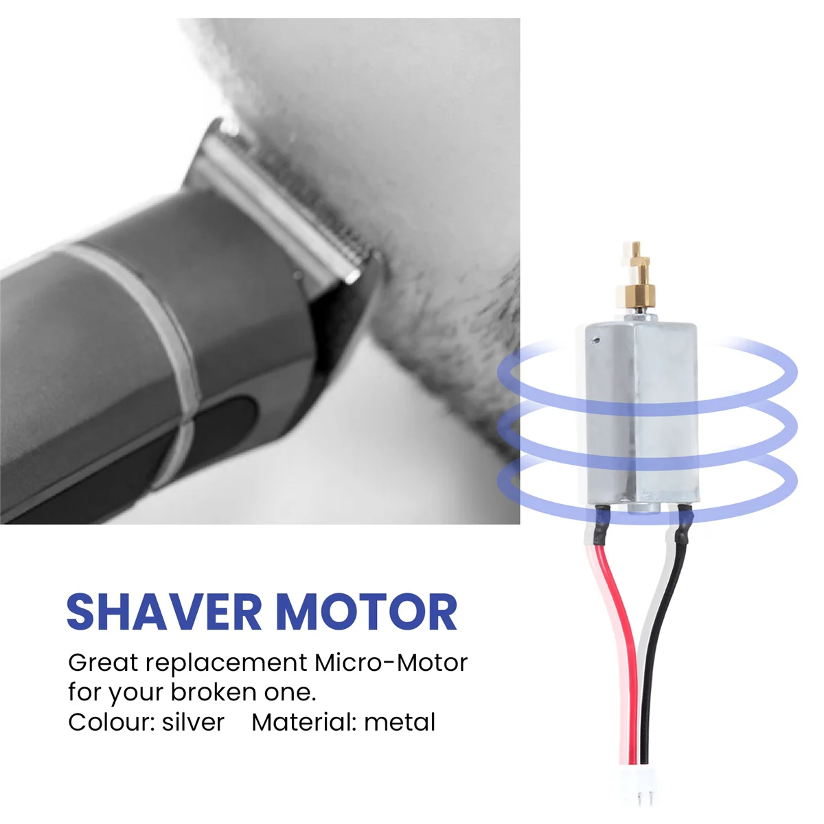 Small Motor High Speed DIY Automatic Hair Clipper Shaver Motor for Brightener Pro