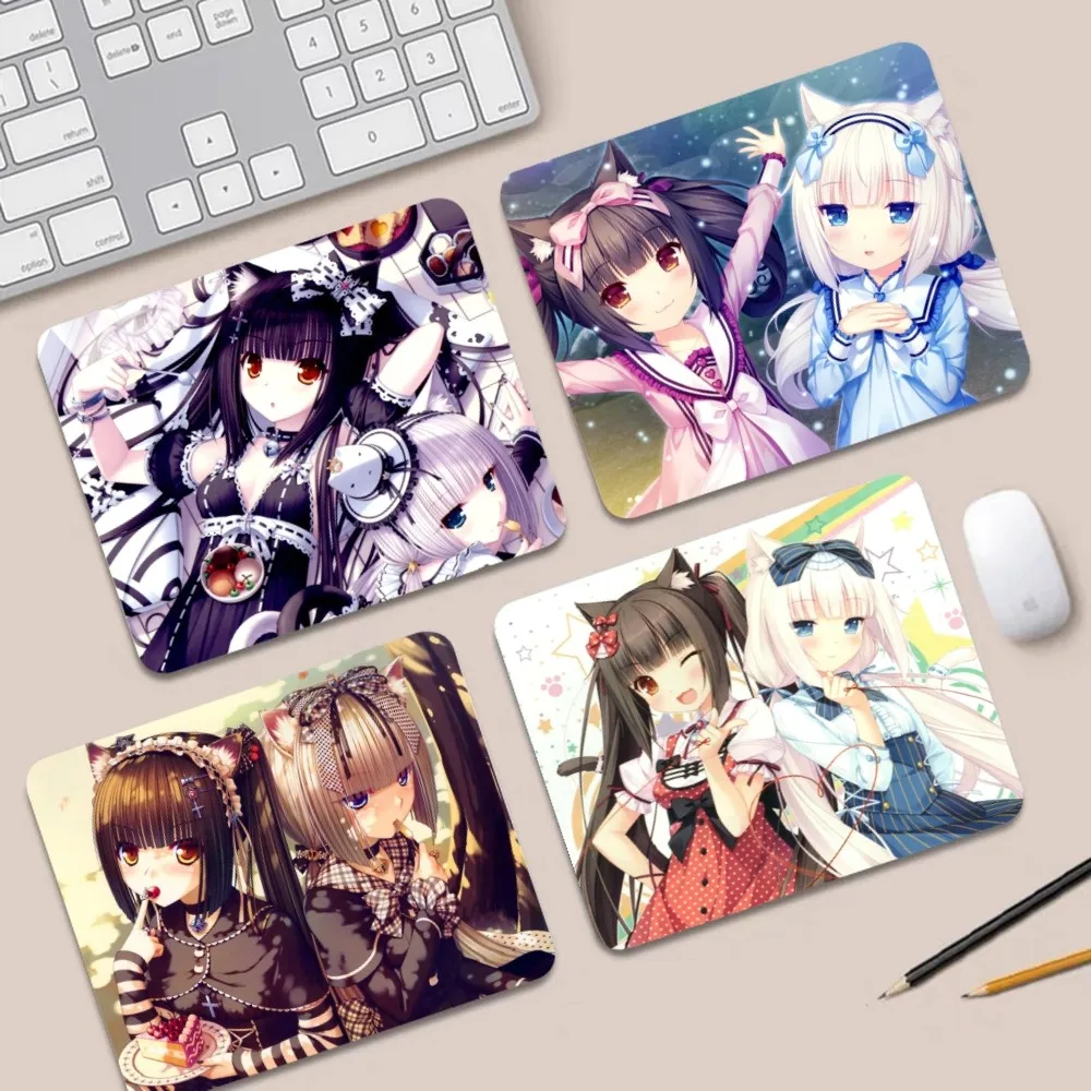 

Nekopara Mousepad Custom Skin Thickened Mouse Pad Gaming Keyboard Table Mat Office Supplies Room Decor for PC Mouse Carpet