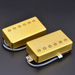1 Set  Original Genuine EPI Electric Guitar Alnico Humbucker Pickup  Antique Matte Gold for LP SG
