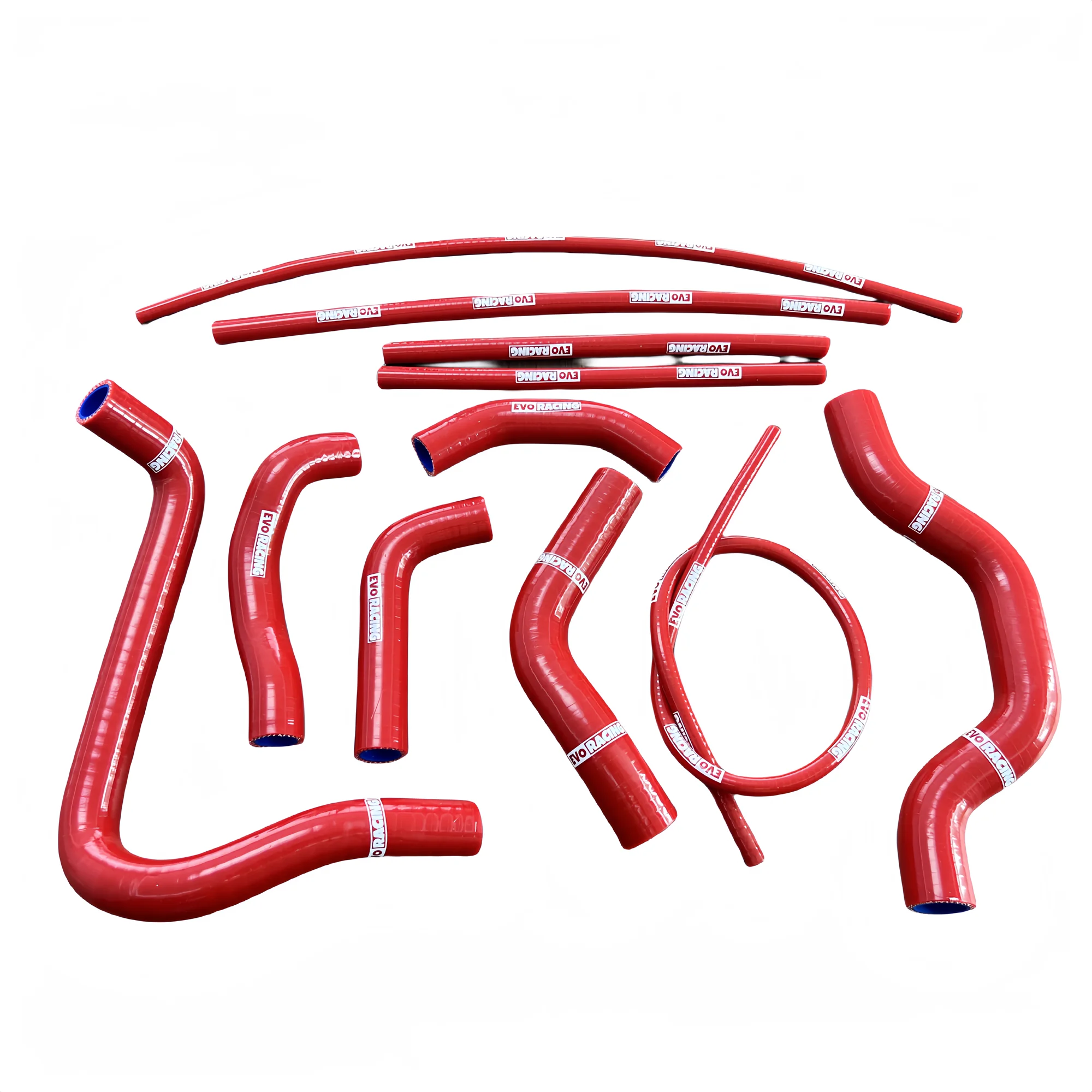 For Ducati Monster 937 2021-2024 11 Piece EVORACING Silicone Radiator Coolant Hose Kit