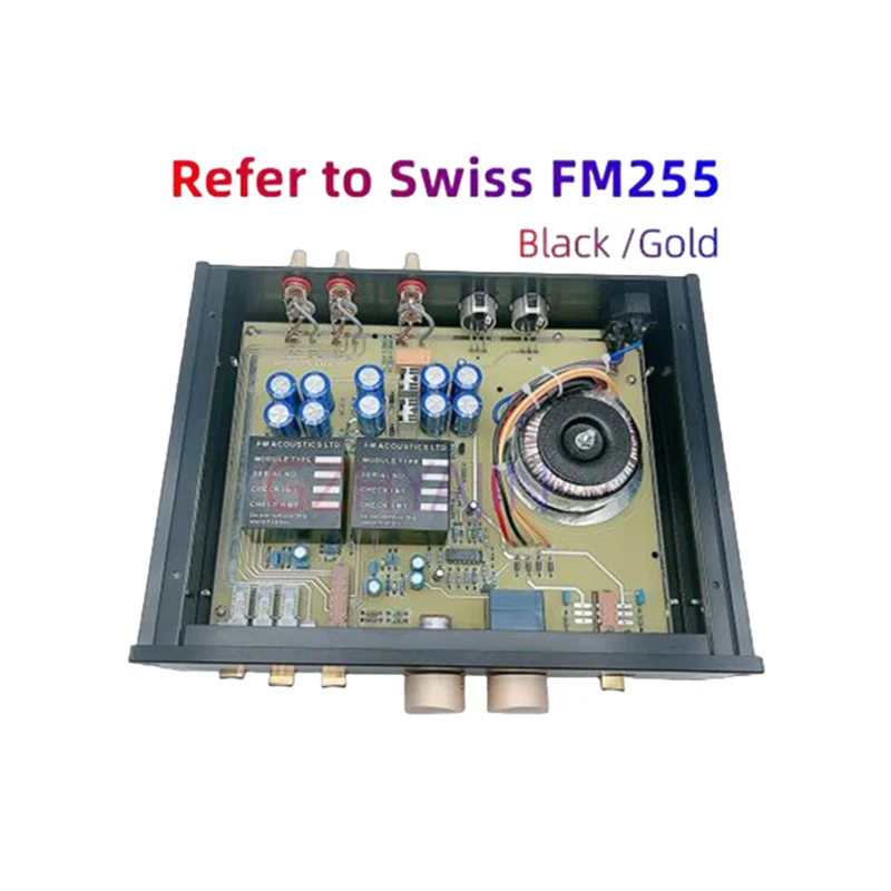 

Refer to Swiss FM255 Balance I Class A Fever Amplifier Front Mini Amplifier Home Audio Black / Silver