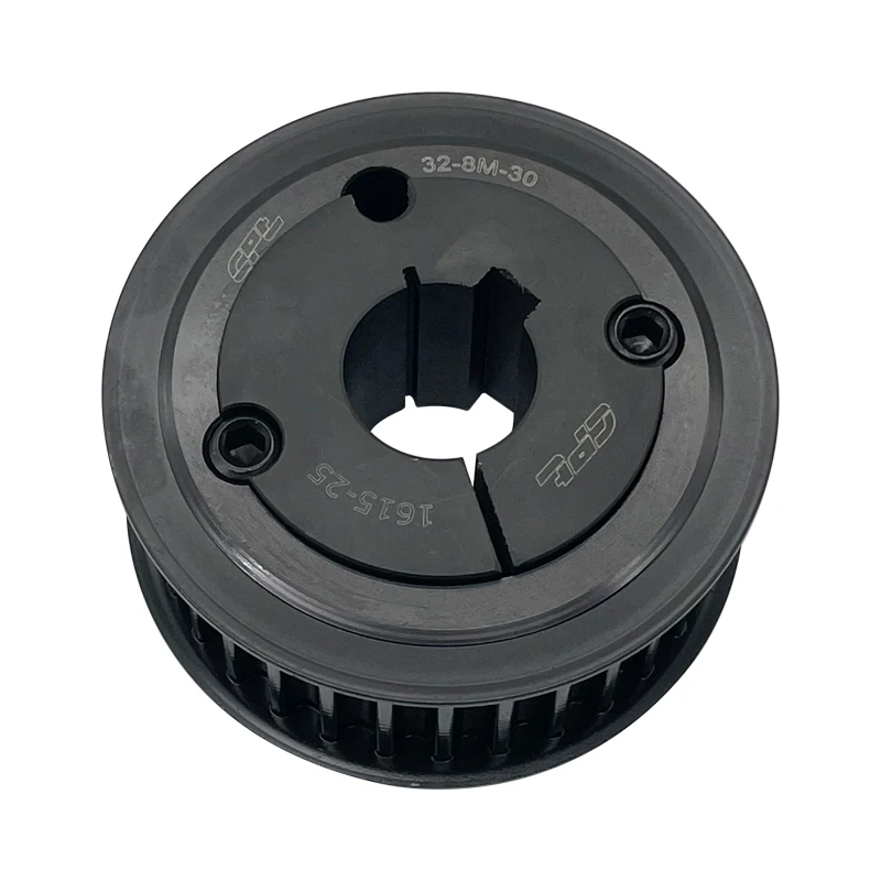 CPT HTD 8M 32 tooth steel Synchronous Pulley for timing belt 30mm wide belts, 32-8M-30-1615