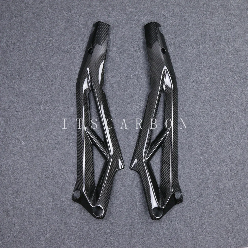 For Triumph Street Triple 765 R RS 2016-2021 2022 2023 2024 Pure Carbon Fiber Motorcycle Accessories Subframe Frame Cover Panels