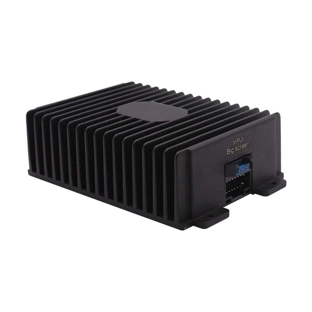 Digital Signal Processor Car Adapter with 4-Channel Boost and 4x80W Output Power for Android Infotainment Compatibility