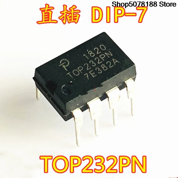 10 Stück TOP232P LCD Power Management Chip DIP-7 TOP232PN