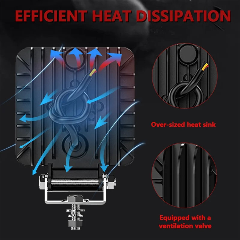 

4 Inch Car LED Work Light Strobe Headlight White Yellow Offroad Driving Spotlight Fog Light For Truck Cars Suv Boat