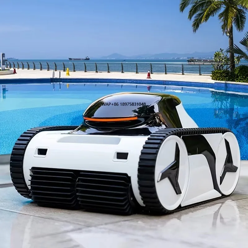 

Автоматический робот для бассейна, беспроводной пылесос для бассейна, настенный подводный робот-пылесос для бассейна