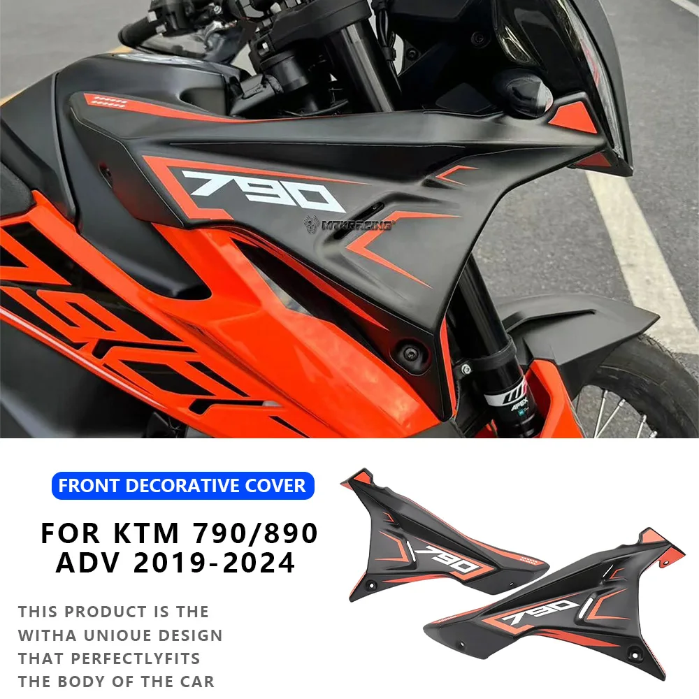 

MTKRACING For KTM 790 ADV /890 ADV 2019-2024 Motorcycle Motorcycle Fairing Side Panels Wind Deflector Windscreen Plate Cover