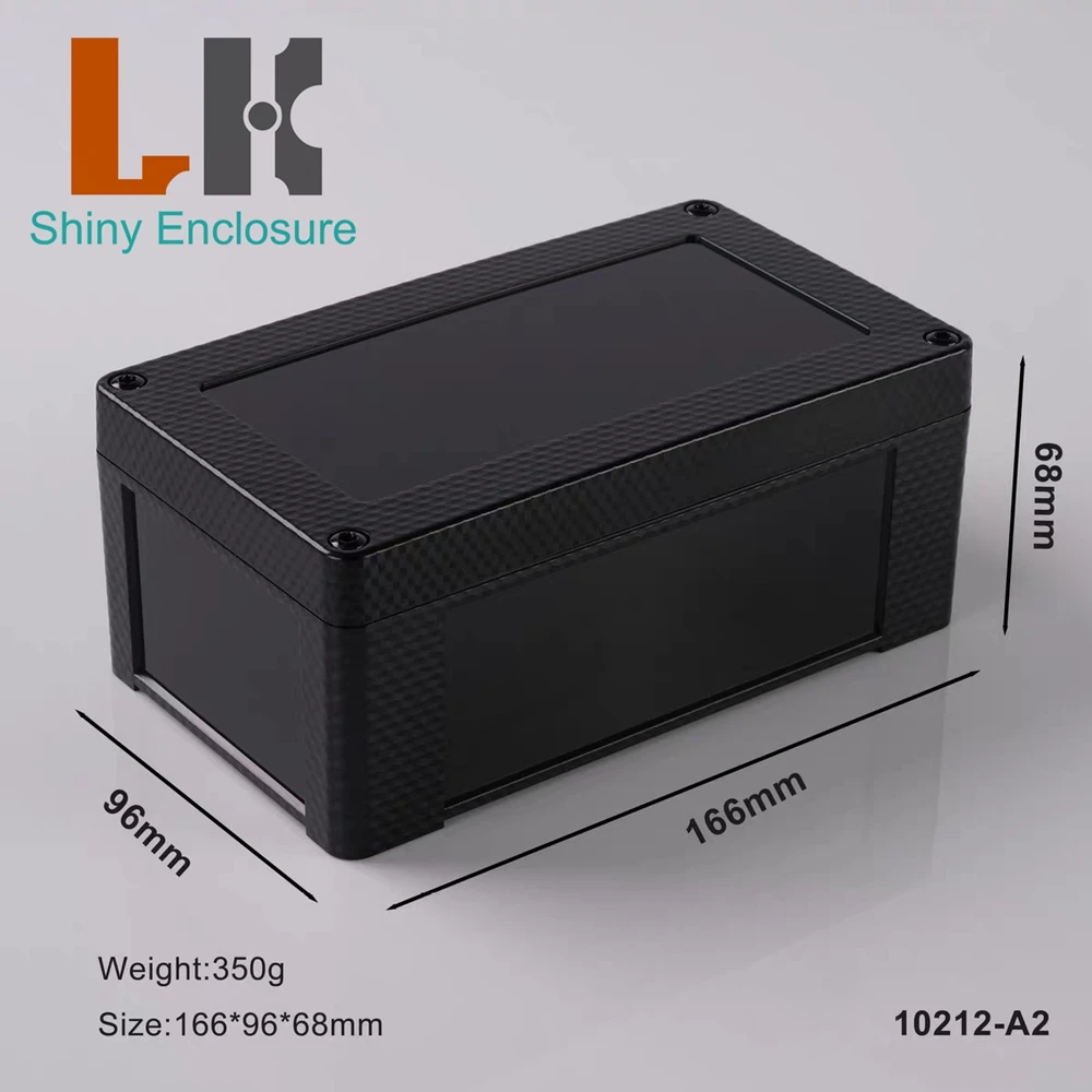 166x96x68mm Waterproof Enclosure ABS Plastic Housing Wire Junction Box Instrument Case Outdoor cable Distribution Junction Box
