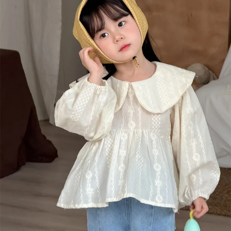 Girls Korean Embroi… - image