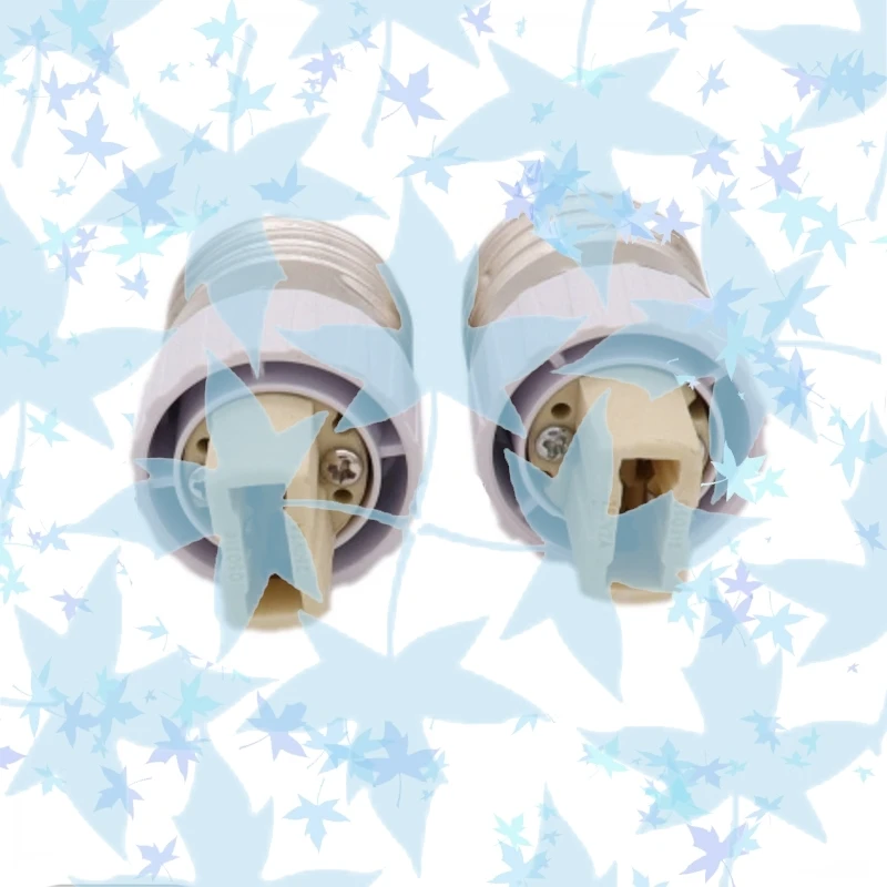 Douille de Conversion en céramique pour Pc ignifuge E27 à G9, tête de Conversion pour lampe Led à économie d'énergie, adaptateur de Type Base A2, 1/5/10 pièces