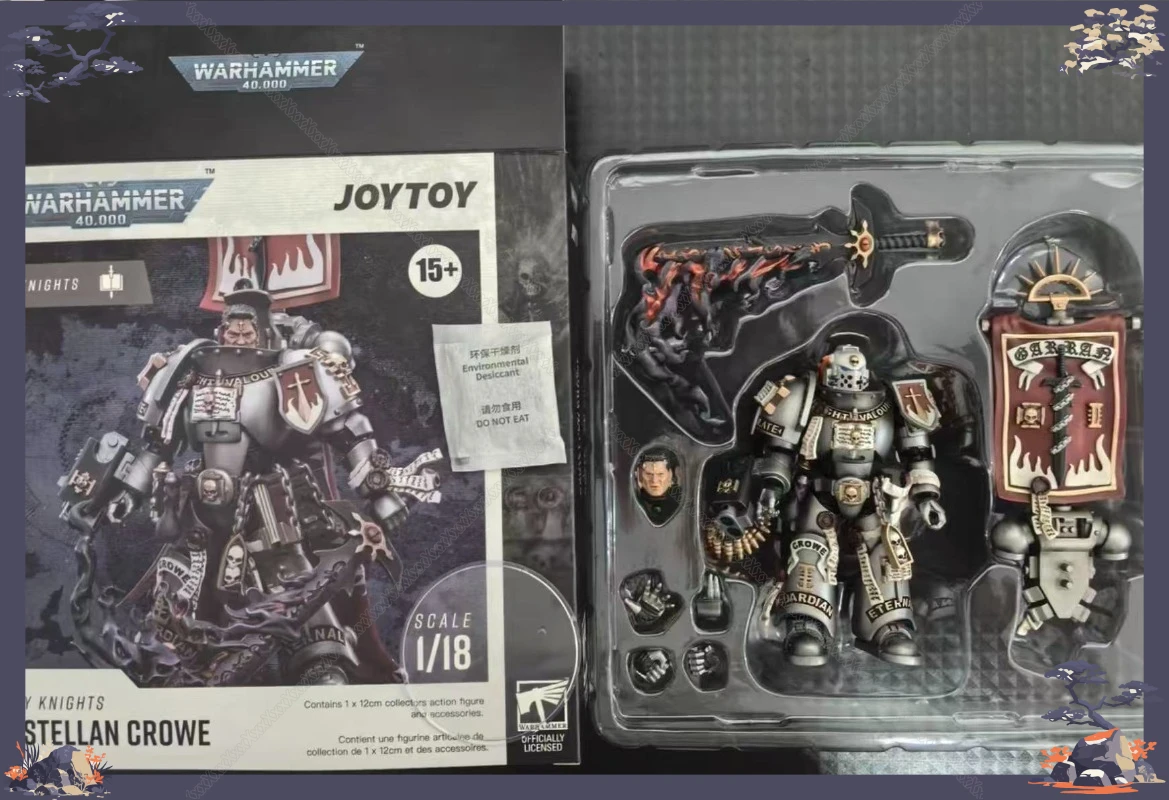 

【In stock】JOYTOY 1/18 Action Figure Grey Knights Castellan Crowe Model Toy Collection