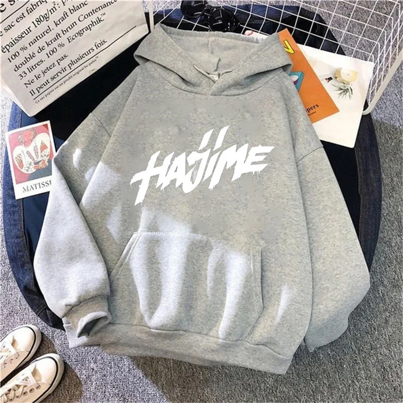 KBG Anime Hajime No Ippo Kamogawa Boxing Gym Printed Hoodies Women Winter Tops Men Hoodie Autumn Sweatshirt Harajuku Clothes