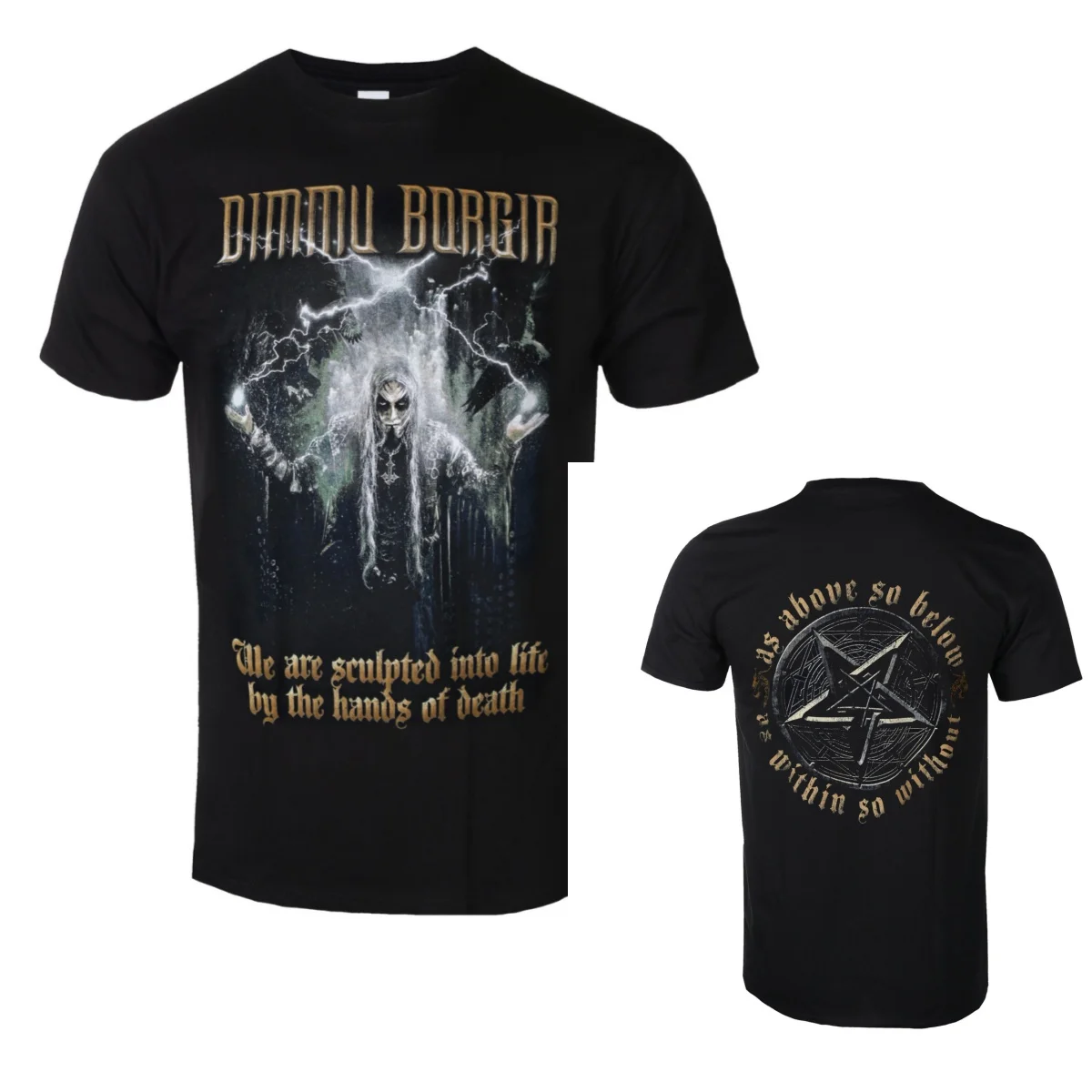 Y2k Dimmu Borgir Graphic Cotton Band T-shirt Unisex Summer Short Sleeve Fashion Brand Tee Luxury Casual Vintage Tees