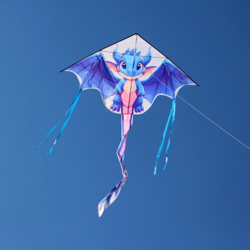 Dragon kites Children kites flying ripstop nylon fabric outdoor fun toys sports beach kites factory weifang papalote windsurf