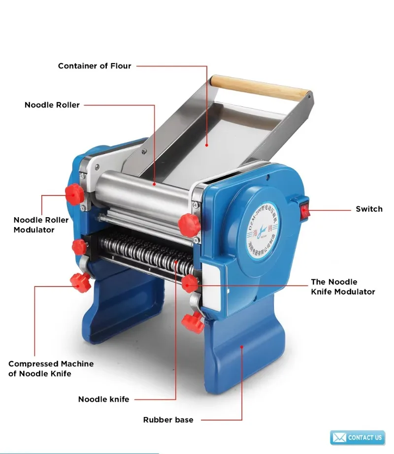 آلة صنع المعكرونة DZM200C آلة عجانة الفوندان