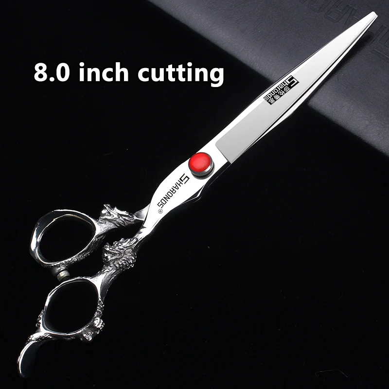 Professional Barber Shop Scissors 7/6/5.5 Inches, Japanese Barber Scissors Thin Scissors Flat Scissors, Teeth Scissors Set Tools