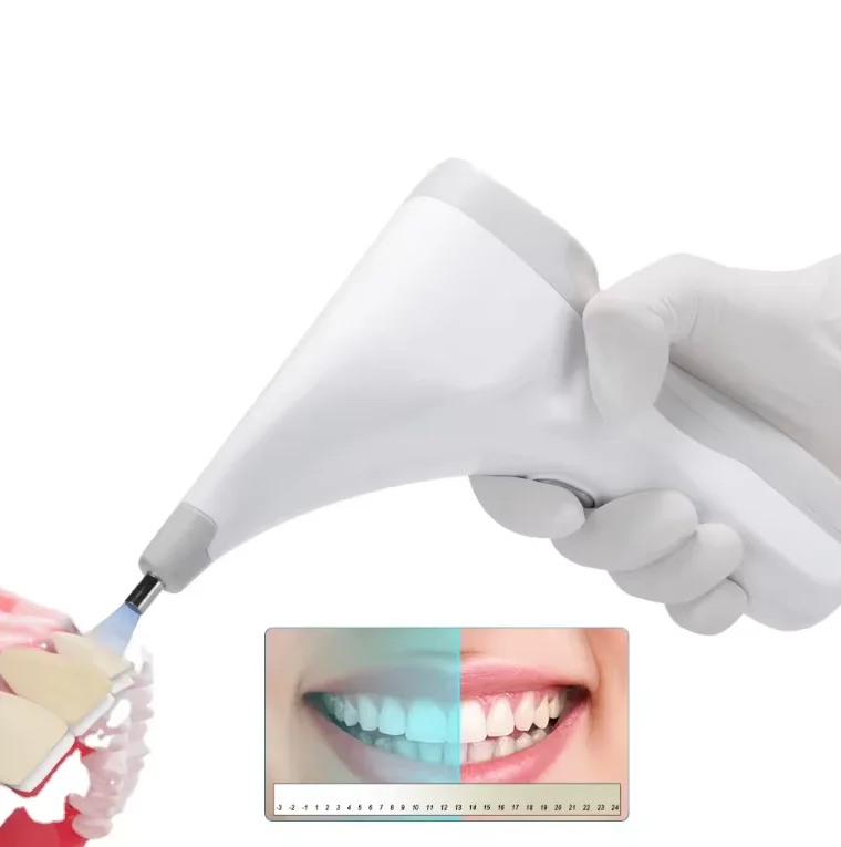 Dent al Color Comparator Dent al Digital LED Teeth Whitening Color Comparator Dent al Equipment