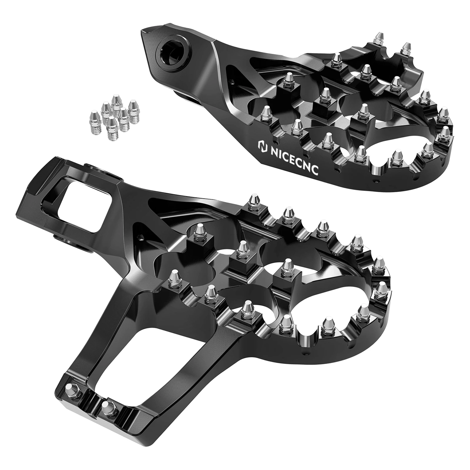 For 2024 KTM EXC 300 EXC250 XCW500 Husqvarna TE300 TE250 FE350 GasGas EC300 EC250 MC450F Motorcycle Extender Foot Pegs Footrests