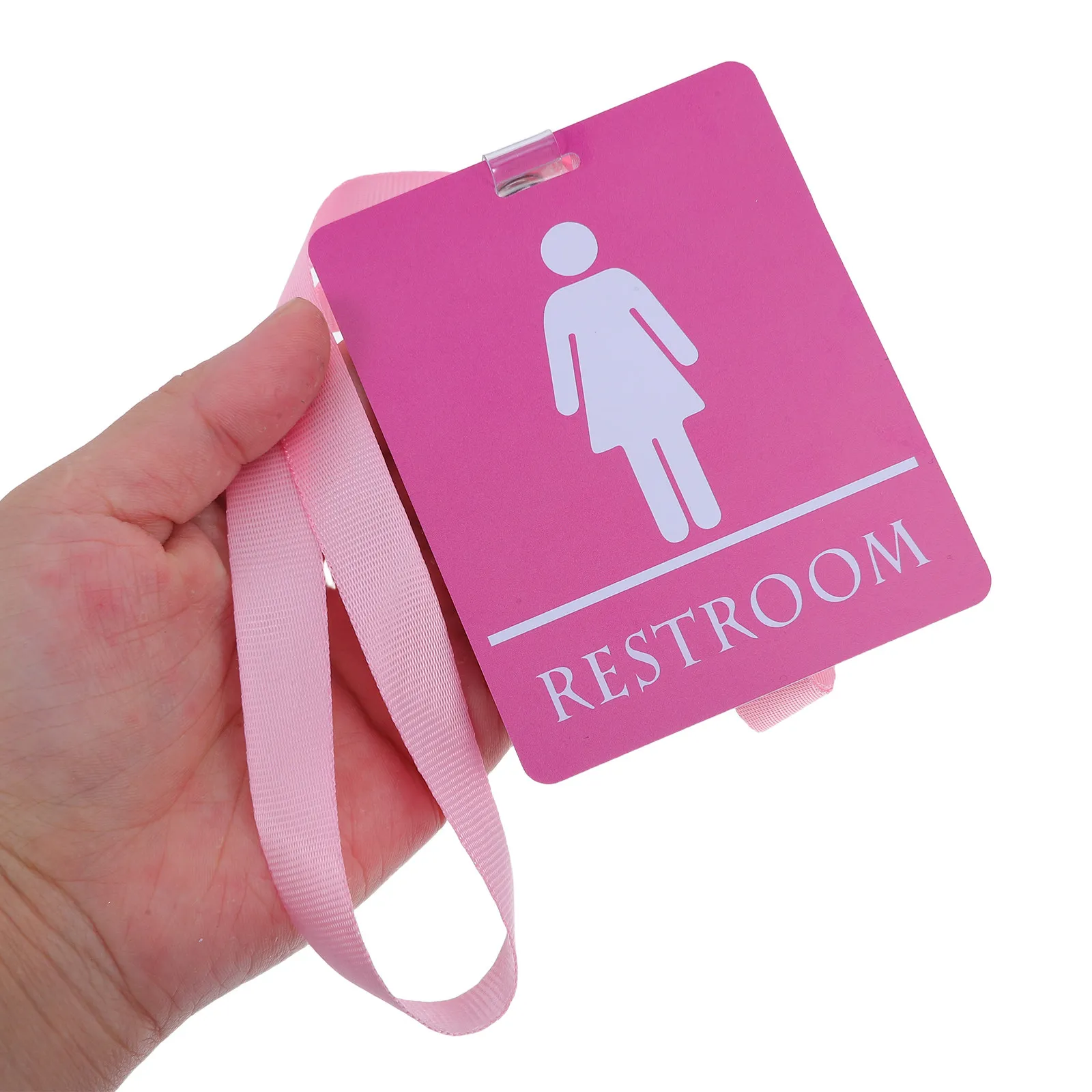 

6 Pcs Bathroom Access Badge Pass Lanyards Sign Passes for Classrooms Educational Restroom