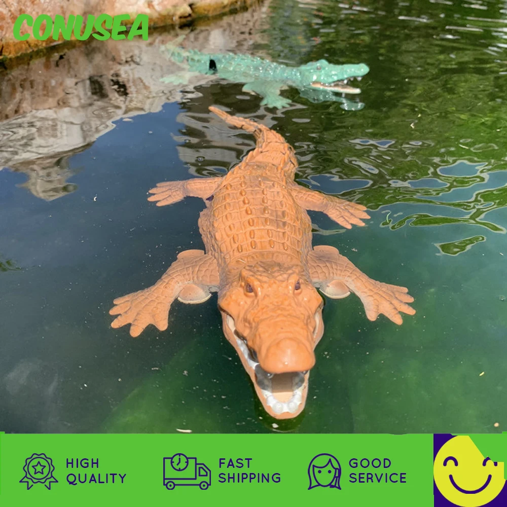 Rc Robot Boat Remote Control Crocodile Electric Simulation Remote Control Shark Summer Children's Water Outdoor Toys for Boys