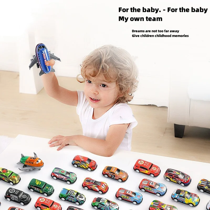 Children Stunt Car Model Alloy Body Pull Ejection Jumping Mini Cars Simulation Diecast Vehicle Collectible Toys For Kids Gift