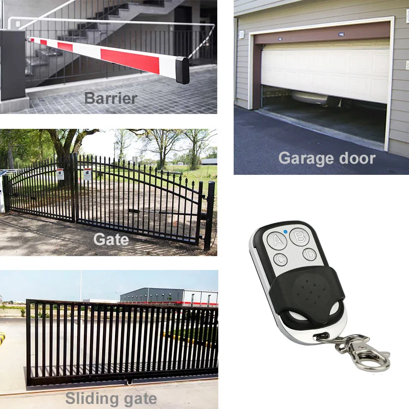 Điều Khiển Từ Xa Duplicator 433.92 MHZ Mã Cố Định Chìa Fob DOITRAND TS4DE MPSTF2E MPSTF4E ER2C4ACD Thay Thế