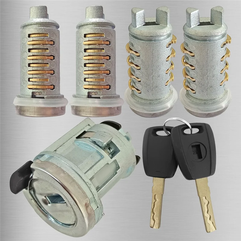 

For Fiat Ducato For For Citroen Car Ignition Lock Set SIP22 Blade Key Door Milling Cylinder Trunk Lock-A54R
