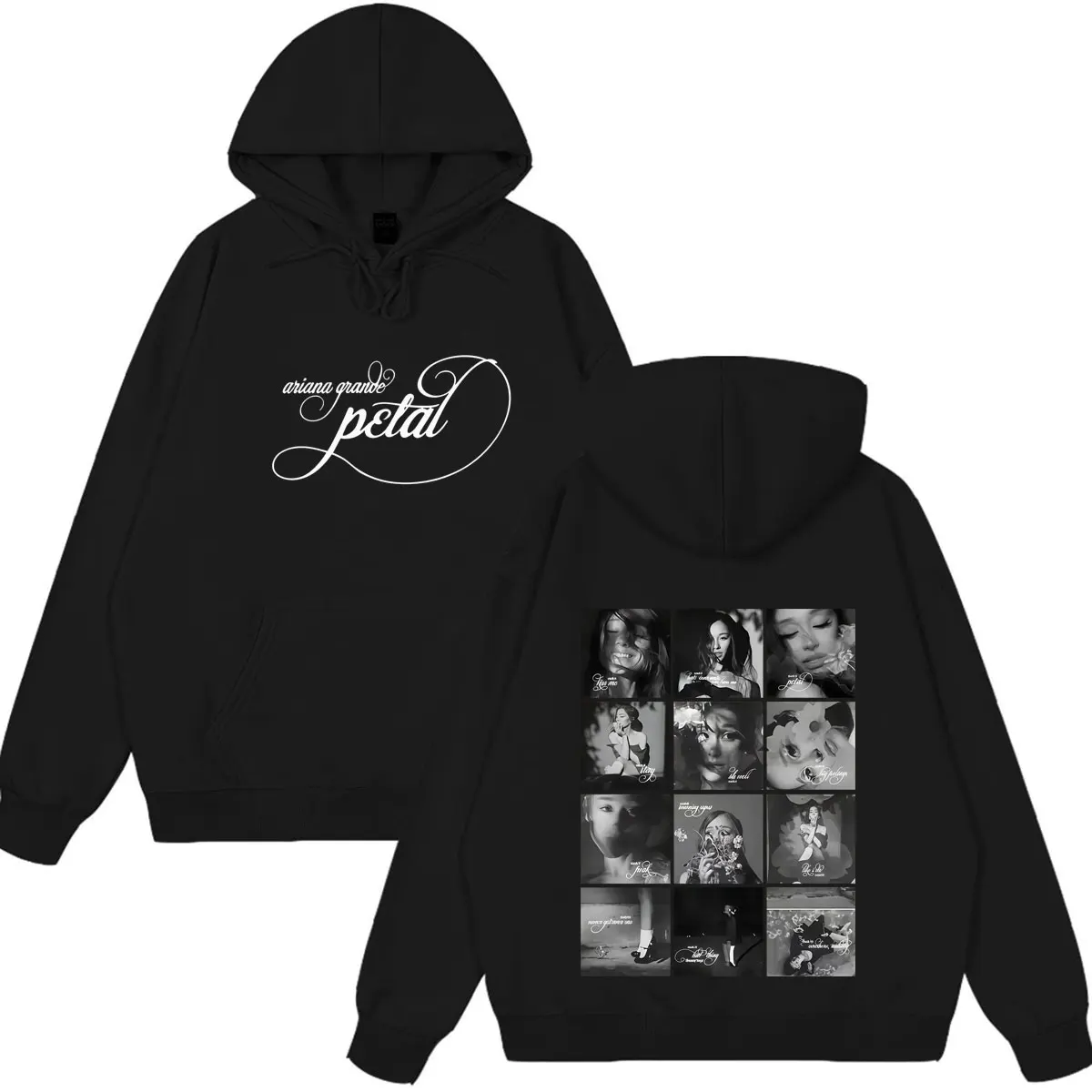 Ariana Grande Petal Album Tour 2026 Graphic Hoodie Men Women Fashion Sweatshirt Loose Winter Casual Vintage Pullover Fan Gifts