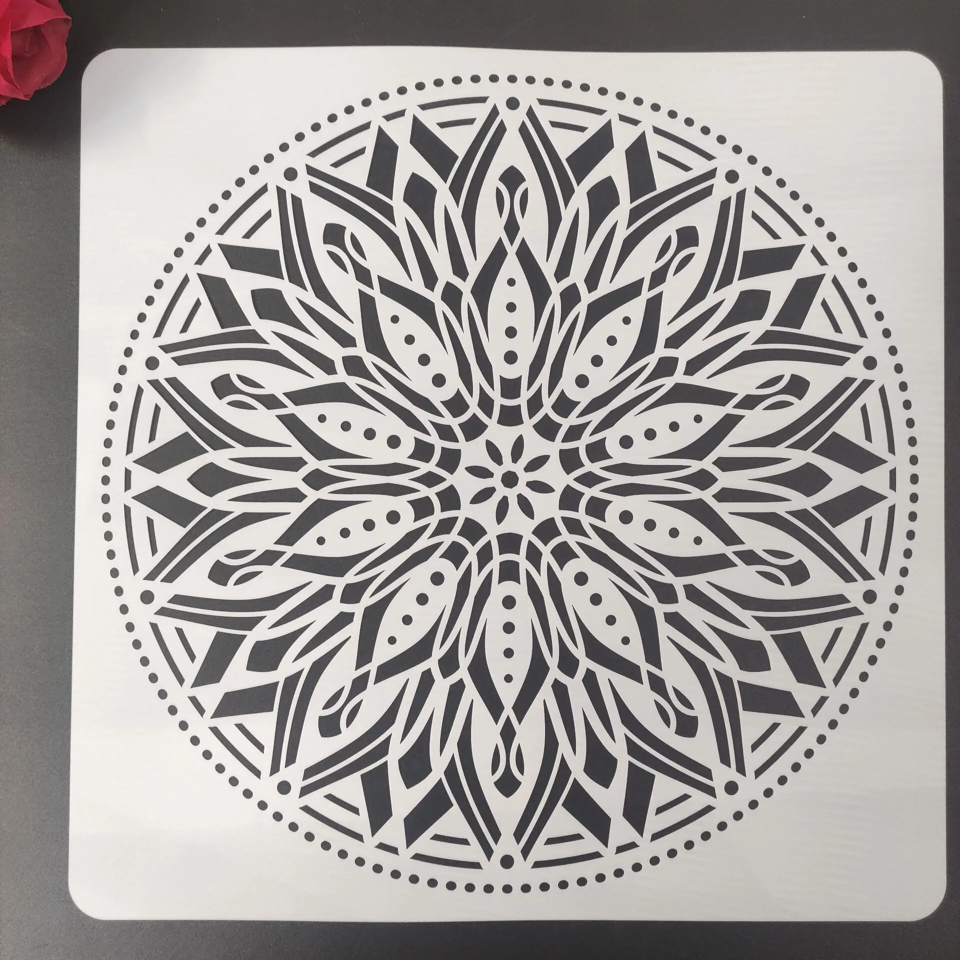 30 * 30cm Mandala  DIY Layering Stencils Wall Painting Scrapbook Coloring Embossing Album Decorative Template for walls N74