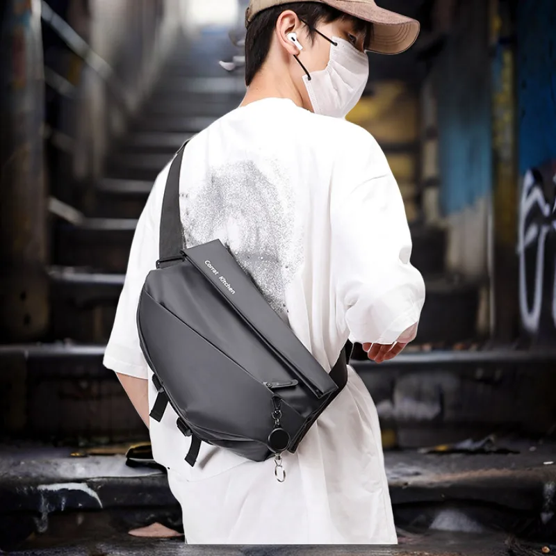 

2025 Multipurpose Anti-Theft Crossbody Bags Men Fashion Sling Chest Shoulder Bag Backpack Travel Cycling Casual Daypack Work