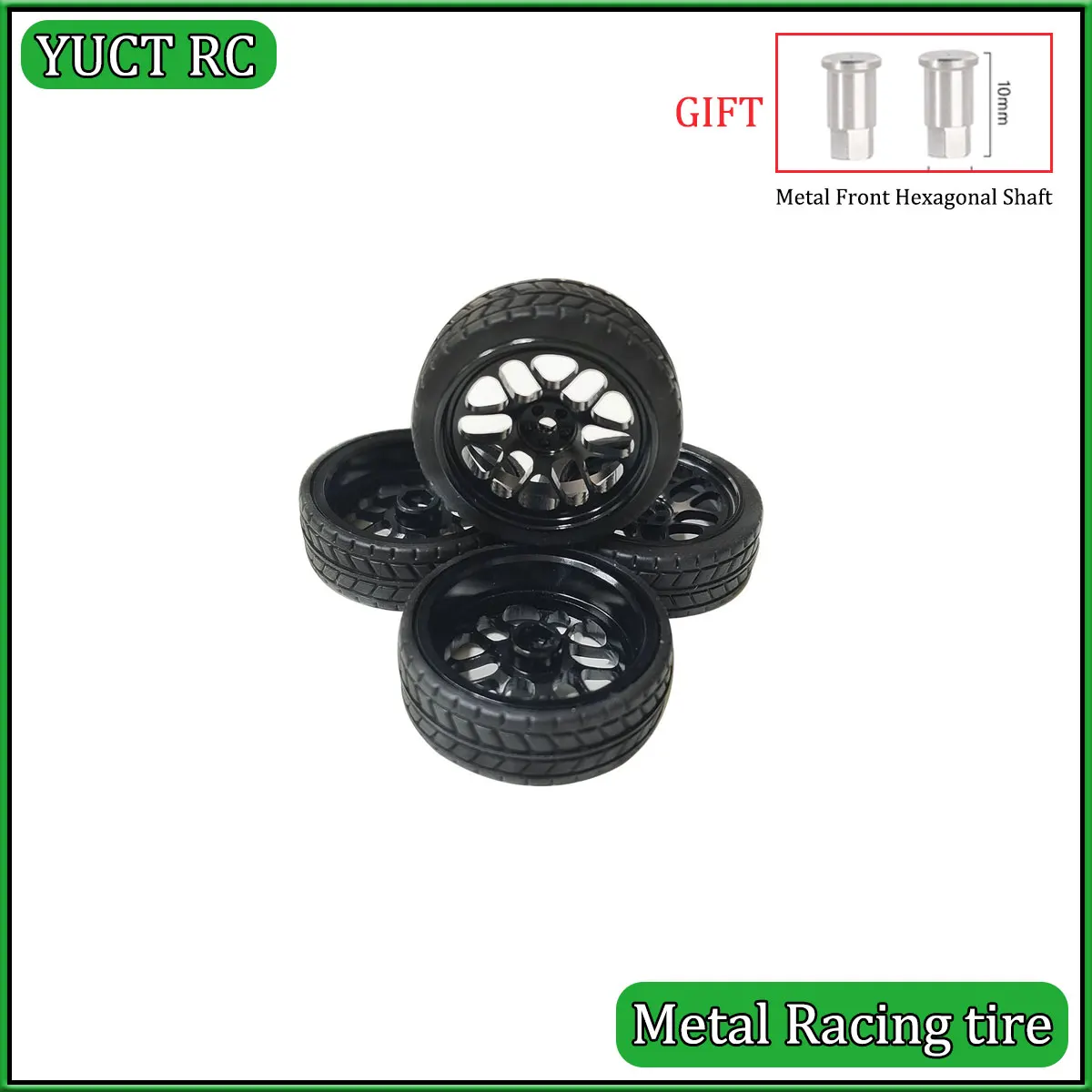 LDRC 1/18 RC Drift Racing Tires Metal Wheel Hub for AE86 LD1801 LD1802 LD1803 LD1804 LD1898 LD1899 RC Car Upgrade Parts