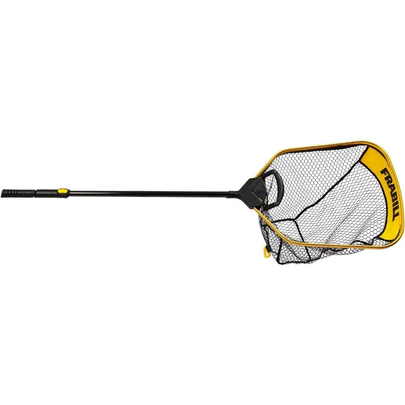 

Trophy Haul Power Extend Fishing Net | Premium Landing Net with Built in Light and Telescoping Handle | Available in Multiple